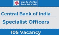 Apply for specialist posts in Central Bank of India